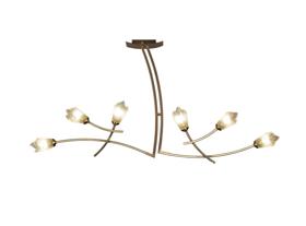 Pietra Antique Brass Ceiling Lights Mantra Linear Fittings